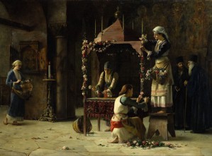 Bearers Bedewed the Tomb with Myrrh